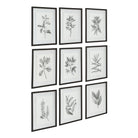 Farmhouse Florals Framed Prints - Set of 9 by Uttermost