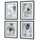 Tangled Threads Abstract Framed Prints - Set of 4 by Uttermost