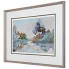 Morning Lake Watercolor Framed Print by Uttermost