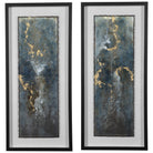 Glimmering Agate Shadow Boxes - Set of 2 by Uttermost