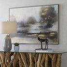 Gilt Misty Landscape Framed Print by Uttermost