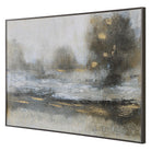 Gilt Misty Landscape Framed Print by Uttermost