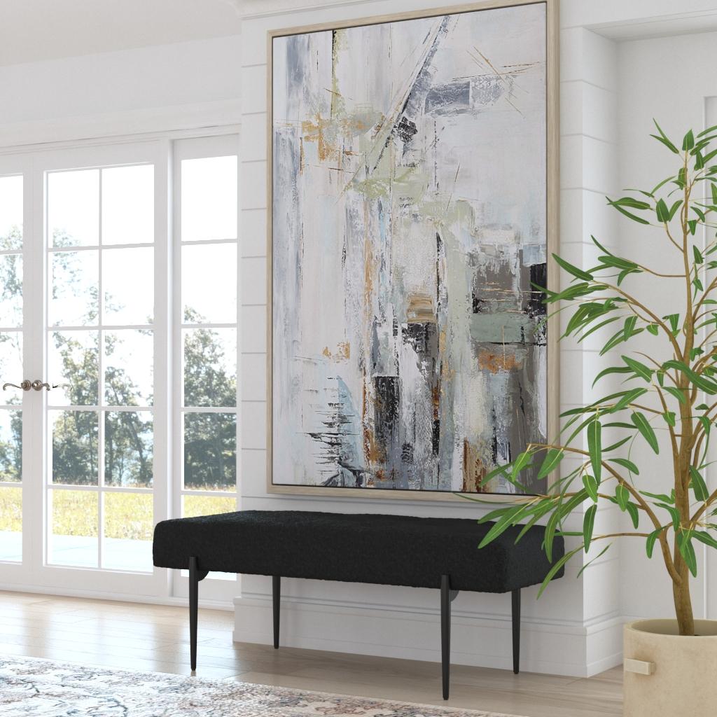 Natural Springs Hand Painted Canvas Art by Uttermost