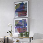 Vivacious Abstract Framed Prints - Set of 2 by Uttermost