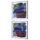 Vivacious Abstract Framed Prints - Set of 2 by Uttermost