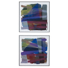Vivacious Abstract Framed Prints - Set of 2 by Uttermost