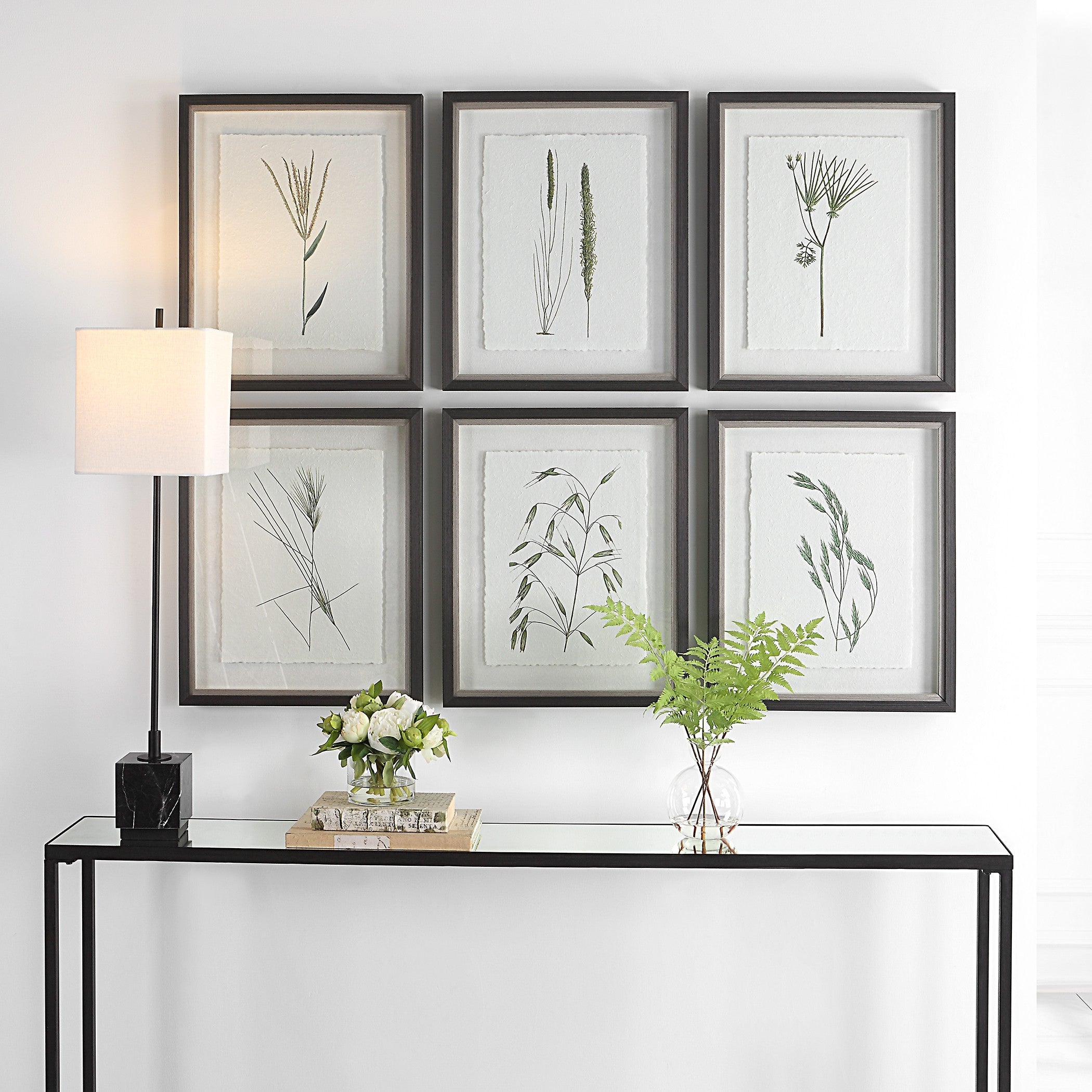 Forest Finds Framed Prints - Set of 6 by Uttermost