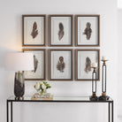 Birds Of A Feather Framed Prints - Set of 6 by Uttermost