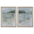 Far Away View Framed Prints - Set of 2 by Uttermost