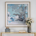 Misty Moonlight Abstract Framed Print by Uttermost