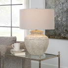 Artifact Aged Stone Table Lamp by Uttermost