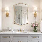 Astrella Mirror in Gold Leaf Keiichi