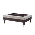 Ottoman Bolen in Kendal Linen by Theodore Alexander