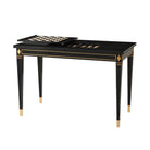 Sargent Games Table in Seal by Theodore Alexander