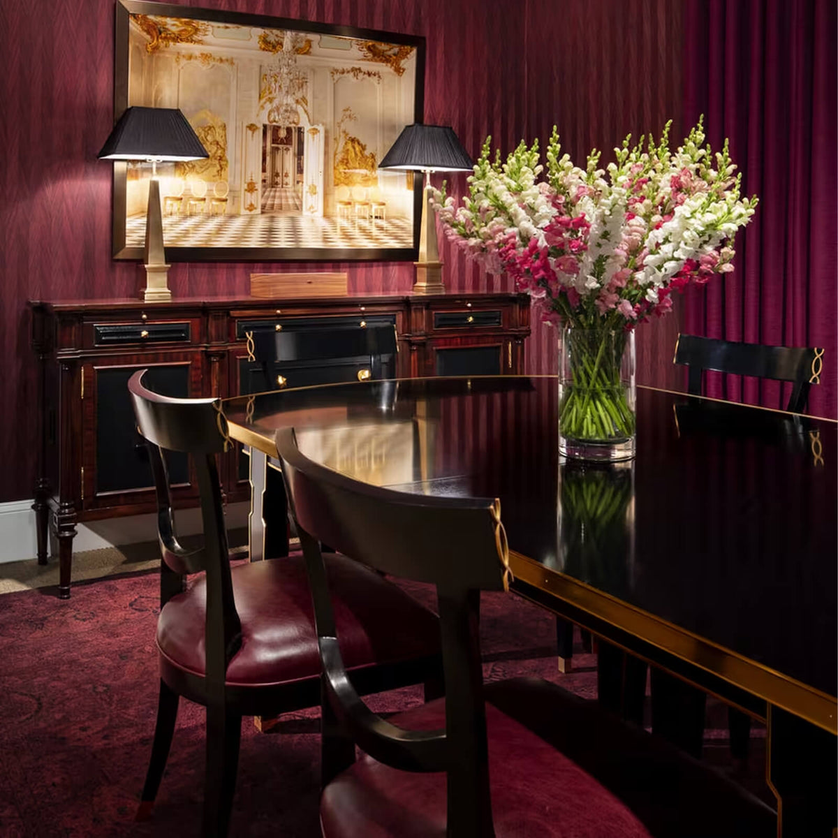 Sebastiano Extending Dining Table - 229-412cm by Theodore Alexander