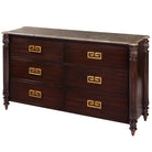 Duane Marble Dresser by Theodore Alexander