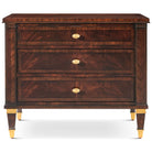 Massie Bedside Table in Dark by Theodore Alexander