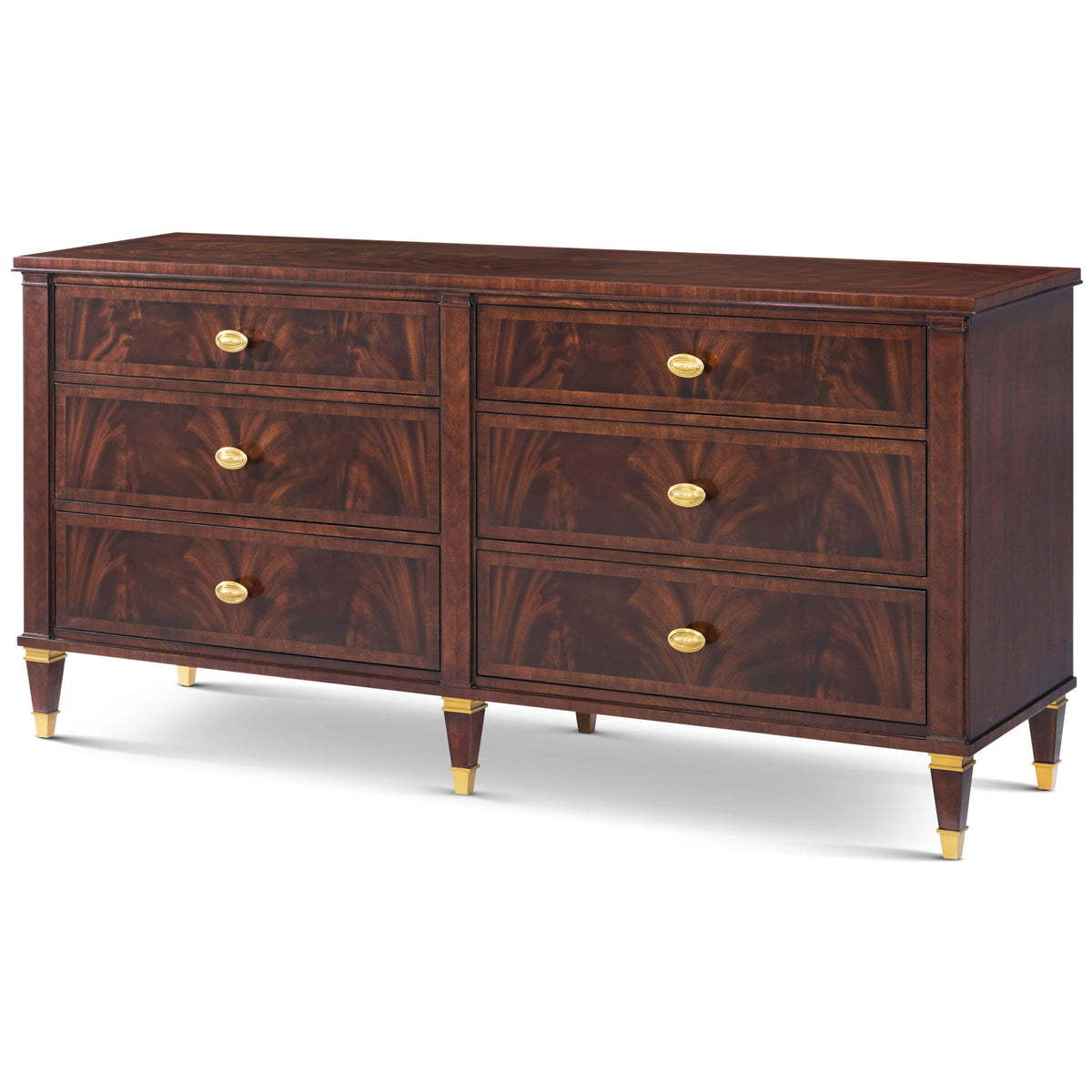 Faulkner Chest of Drawers Dark by Theodore Alexander