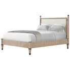 Markos Upholstered King Size Bed in Light by Theodore Alexander