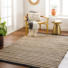 Azalea Hand Woven Rug in Dark Beige by Keiichi