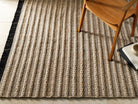 Azalea Hand Woven Rug in Dark Beige by Keiichi