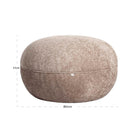 Jace Be Easy Sand Pouffe & Footstool by Richmond Interiors