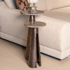 Eldora Bronze Side Table - 30cm by Richmond Interiors