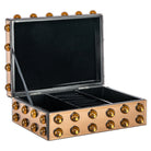 Layla Mirror Storage Box - Brown by Richmond Interiors