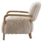 Baaarb Accent Chair in Faux Sheepskin Keiichi