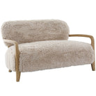 Baaarb Sofa in Faux Sheepskin by Keiichi
