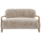 Baaarb Sofa in Faux Sheepskin by Keiichi
