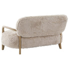 Baaarb Sofa in Faux Sheepskin by Keiichi
