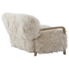 Baaarb Sofa in Natural Real Long Sheepskin by Keiichi