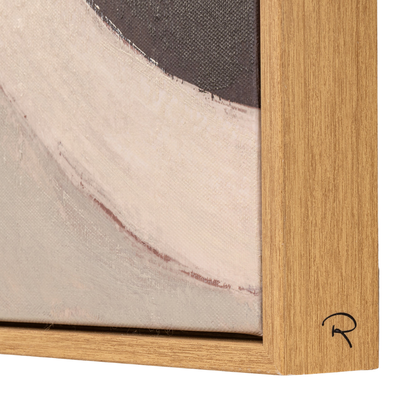 Tatu Brown Wall Art - Left by Richmond Interiors