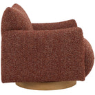 Batsford Swivel Chair in Mulberry Boucle Keiichi