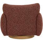 Batsford Swivel Chair in Mulberry Boucle Keiichi