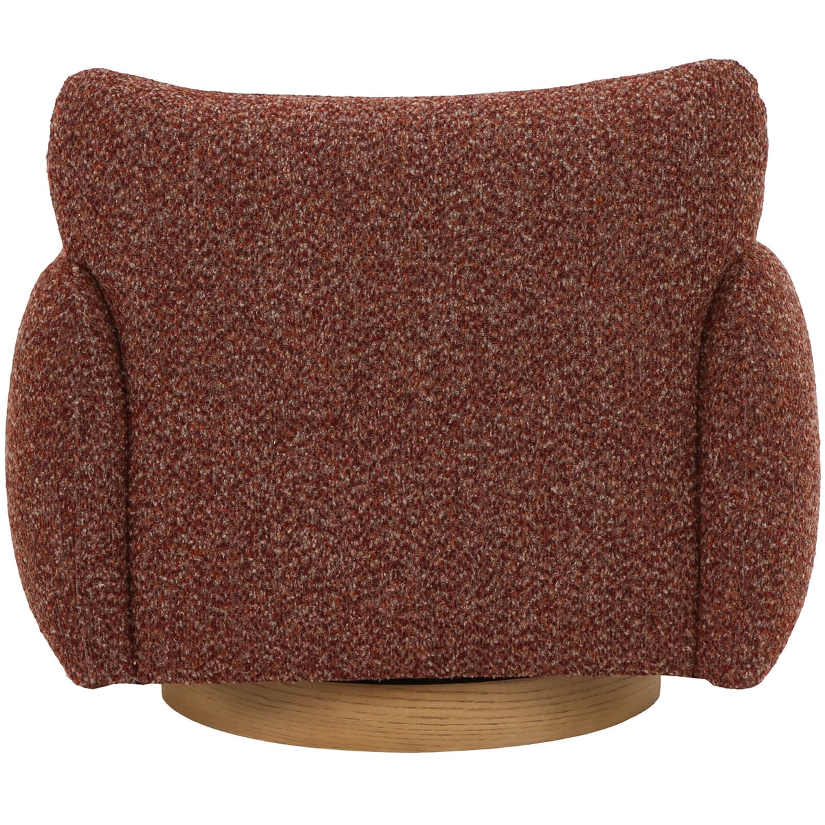 Batsford Swivel Chair in Mulberry Boucle Keiichi