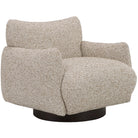 Batsford Swivel Chair in Soft Truffle Boucle Keiichi