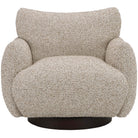 Batsford Swivel Chair in Soft Truffle Boucle Keiichi