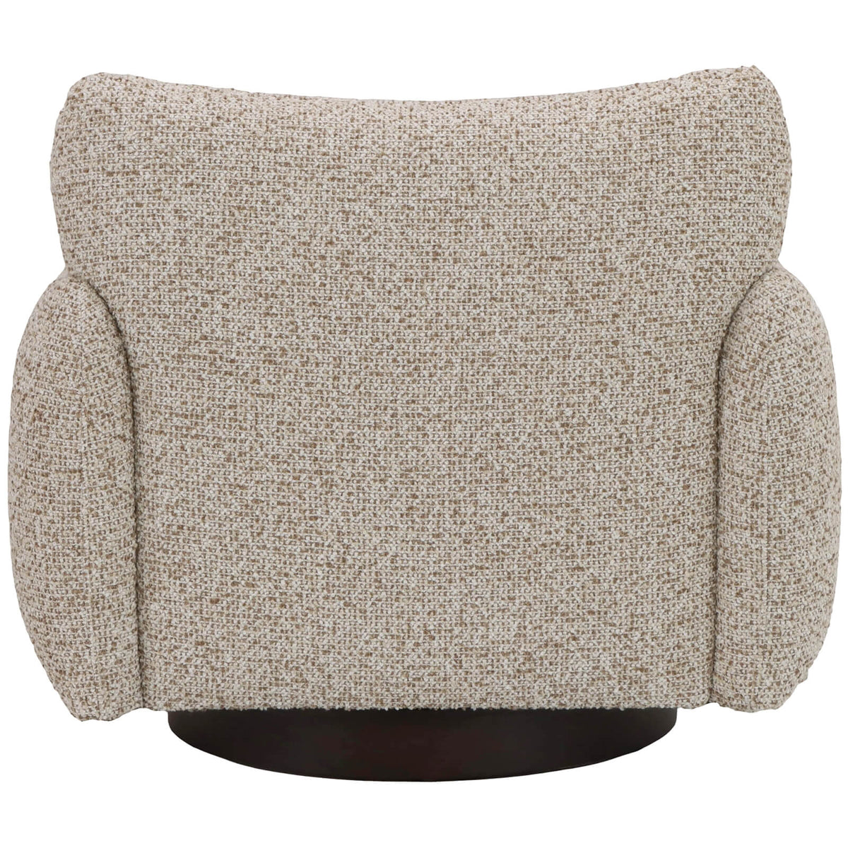 Batsford Swivel Chair in Soft Truffle Boucle Keiichi