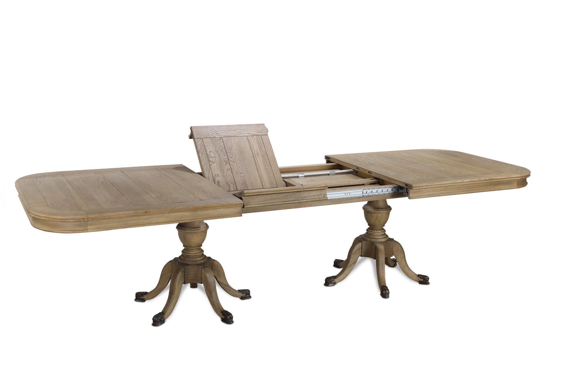 Buckingham Extending Solid Oak Dining Table by Keiichi