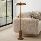 Beret Floor Lamp by Uttermost