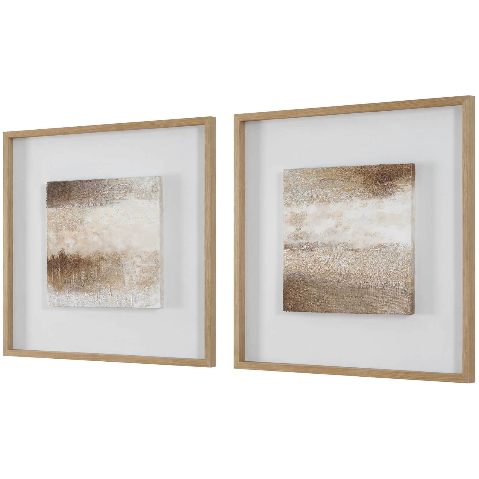 Between Lines Abstract Painting - Set of 2 by Uttermost