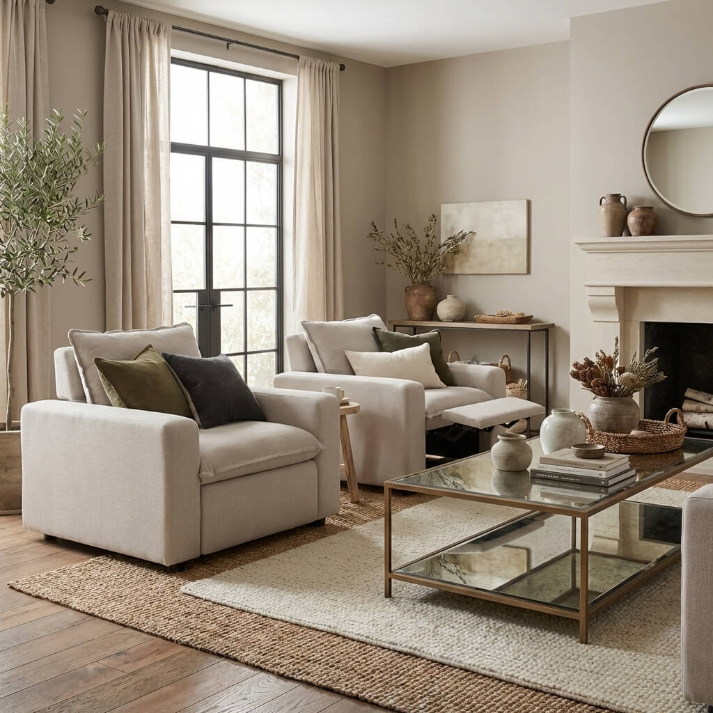 Bicester Recliner Armchair by Keiichi
