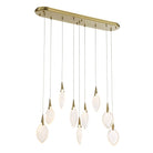 Deluge 9 Light LED Linear Pendant by Uttermost