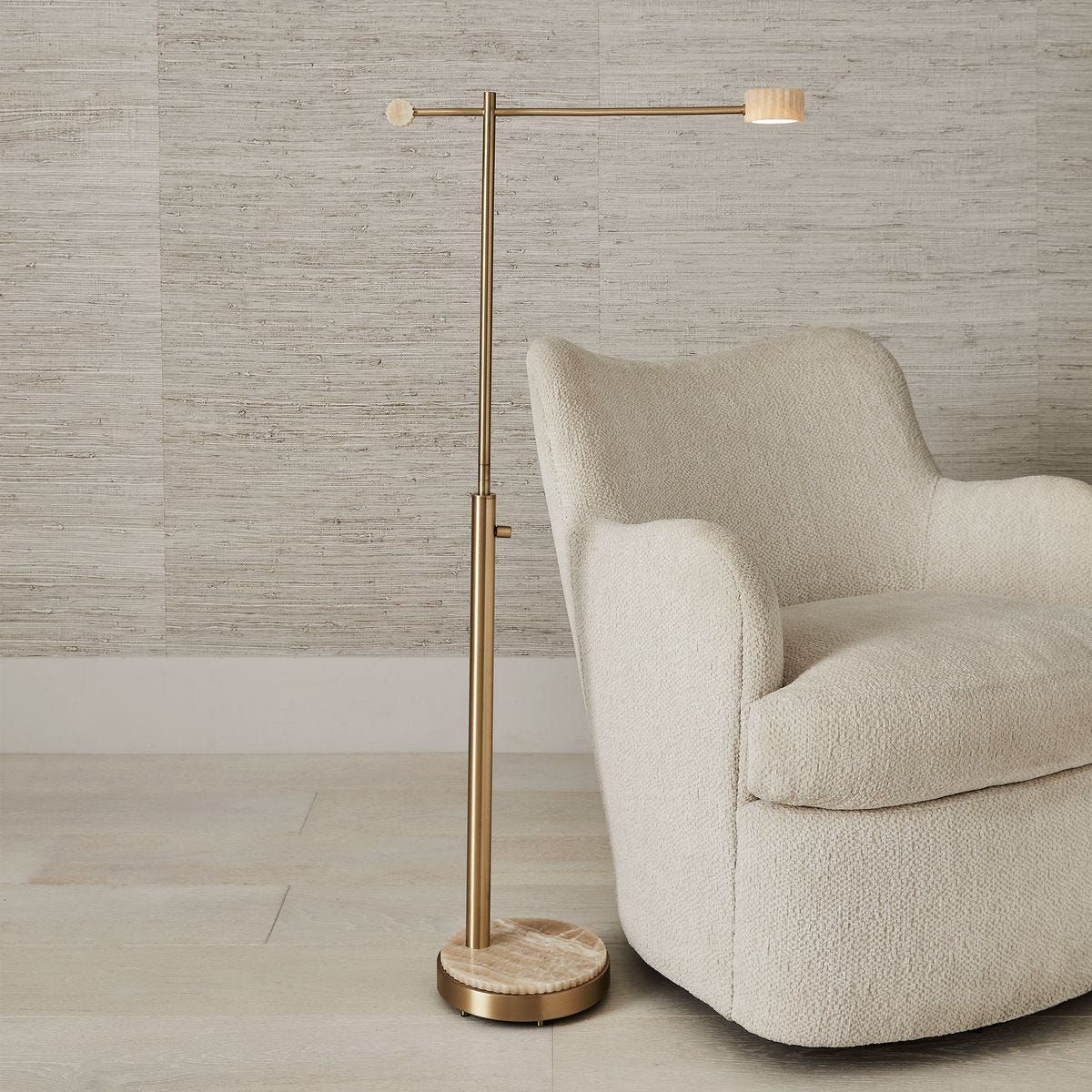 Floral Dollop Floor Lamp by Uttermost