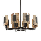 Open Book 8 Light Chandelier by Uttermost