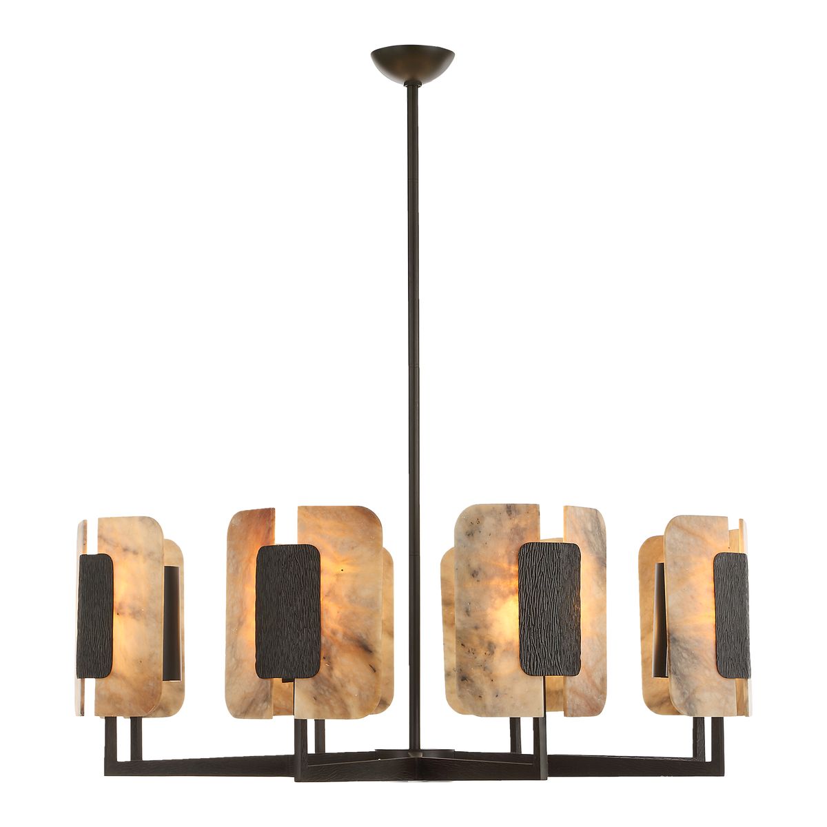 Open Book 8 Light Chandelier by Uttermost