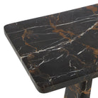 About Turn Side Table in Michelangelo Marble by Uttermost