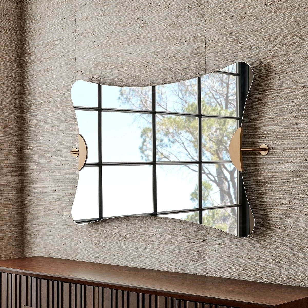 Ahead of the Curve Mirror - Medium by Uttermost